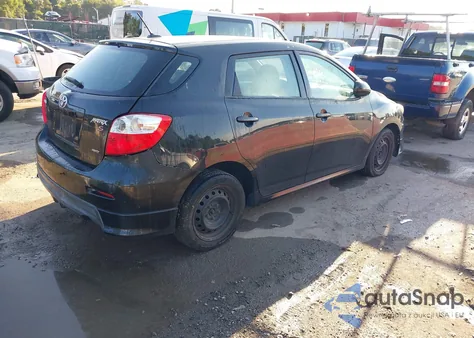 2010 Toyota Matrix S из США, поврежденный, VIN 2T1LE4EE8AC018537